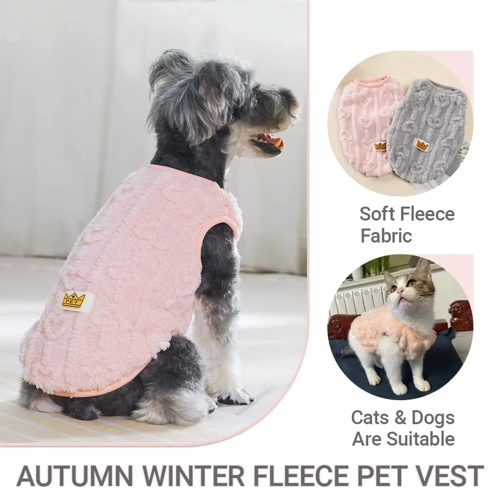 High Quality Warm Winter Fleece Dog Clothes Love Print Chihuahua Yorkie Coat Pet Vest Jacket Cute Costume Puppy Outfits Cats
High Quality Warm Winter Fleece Dog Clothes Love Print Chihuahua Yorkie Coat Pet Vest Jacket Cute Costume Puppy Outfits Cats