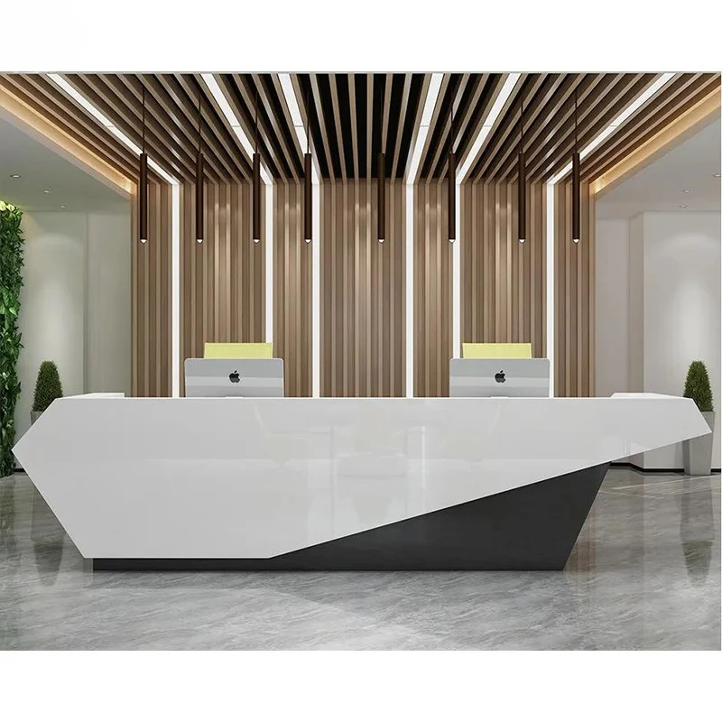 Modern Optional Front Desk Table For Business Office Work
Modern Optional Front Desk Table For Business Office Work