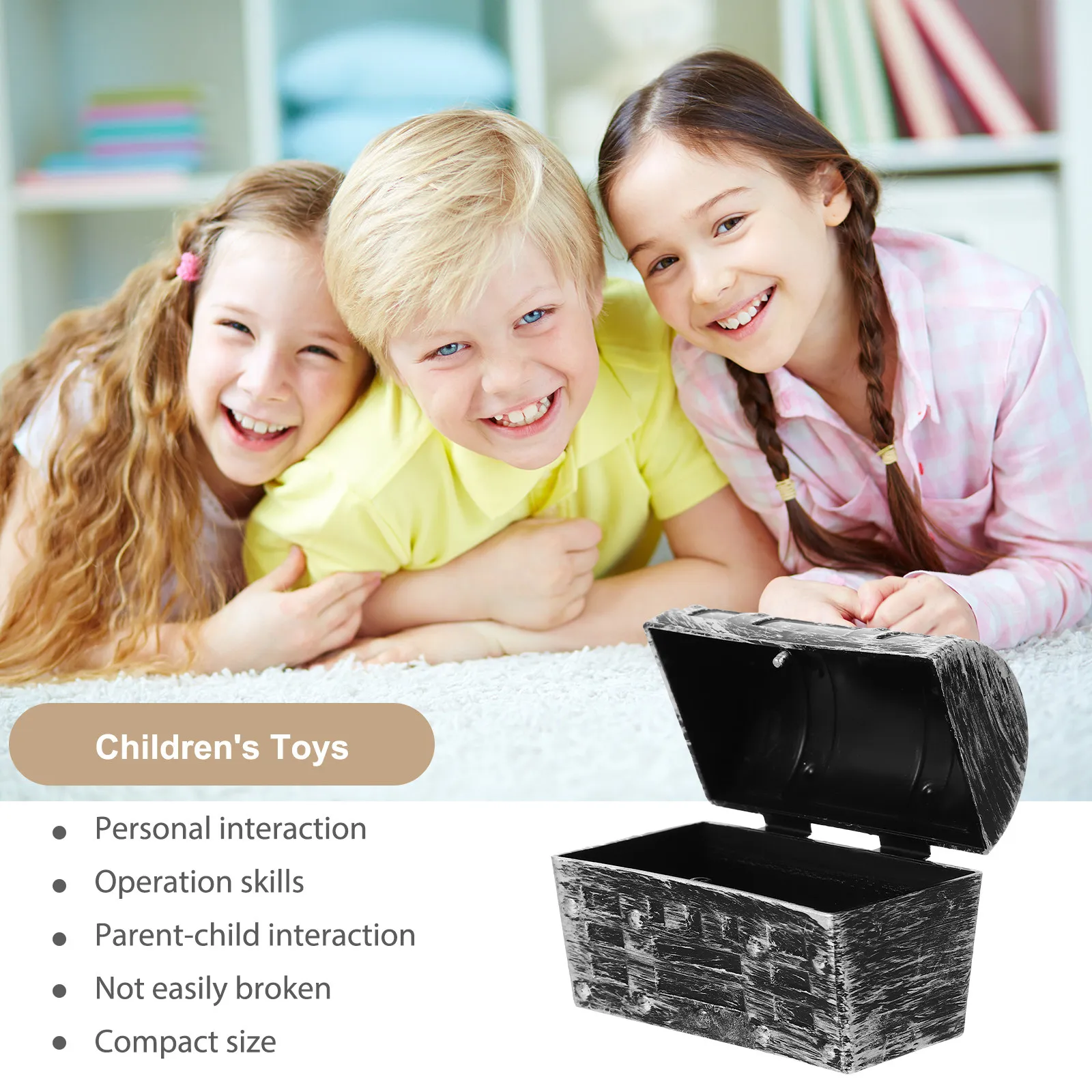 Набор из 6 маленьких пиратских сундуков для сокровищ, многофункциональные ящики для хранения из полипропилена, винтажные органайзеры для украшений и мелочей, украшения для вечеринок, подарок
Набор из 6 маленьких пиратских сундуков для сокровищ, многофункциональные ящики для хранения из полипропилена, винтажные органайзеры для украшений и мелочей, украшения для вечеринок, подарок