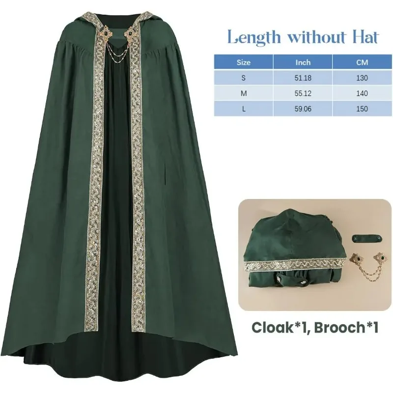 European Style Hooded Tie Cloak with Ribbon Trim Halloween Carnival Cosplay Cape
European Style Hooded Tie Cloak with Ribbon Trim Halloween Carnival Cosplay Cape