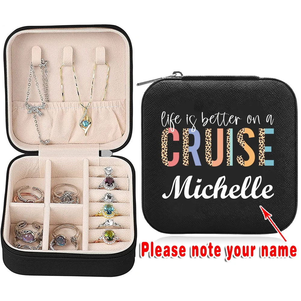 Printed Pattern Portable Display Box Storage Earrings Necklace Ring Jewelry Storage Box
Printed Pattern Portable Display Box Storage Earrings Necklace Ring Jewelry Storage Box