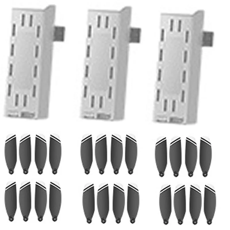A118 Brushless Foldable Drone RC Quadcopter Spare Part 3.7V 1200mAh Li-ion Battery 3PCS + Blade Propeller 24PCS Original Parts
A118 Brushless Foldable Drone RC Quadcopter Spare Part 3.7V 1200mAh Li-ion Battery 3PCS + Blade Propeller 24PCS Original Parts