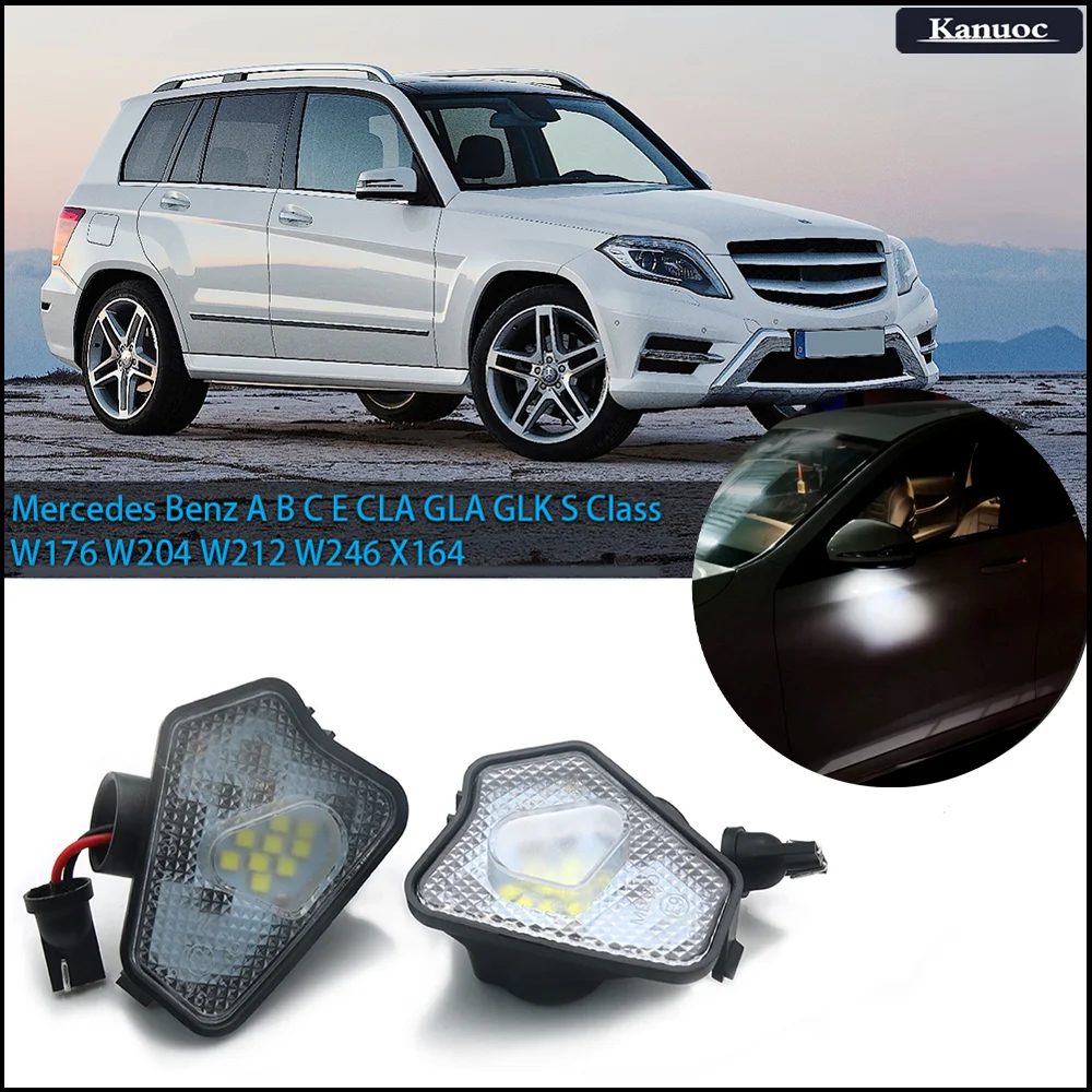 Fit For Mercedes Benz A B C E CLA GLA GLK S Class W176 W204 W212 W246 X164 2Pcs LED Rearview Mirror Light Super Bright Premium
Fit For Mercedes Benz A B C E CLA GLA GLK S Class W176 W204 W212 W246 X164 2Pcs LED Rearview Mirror Light Super Bright Premium