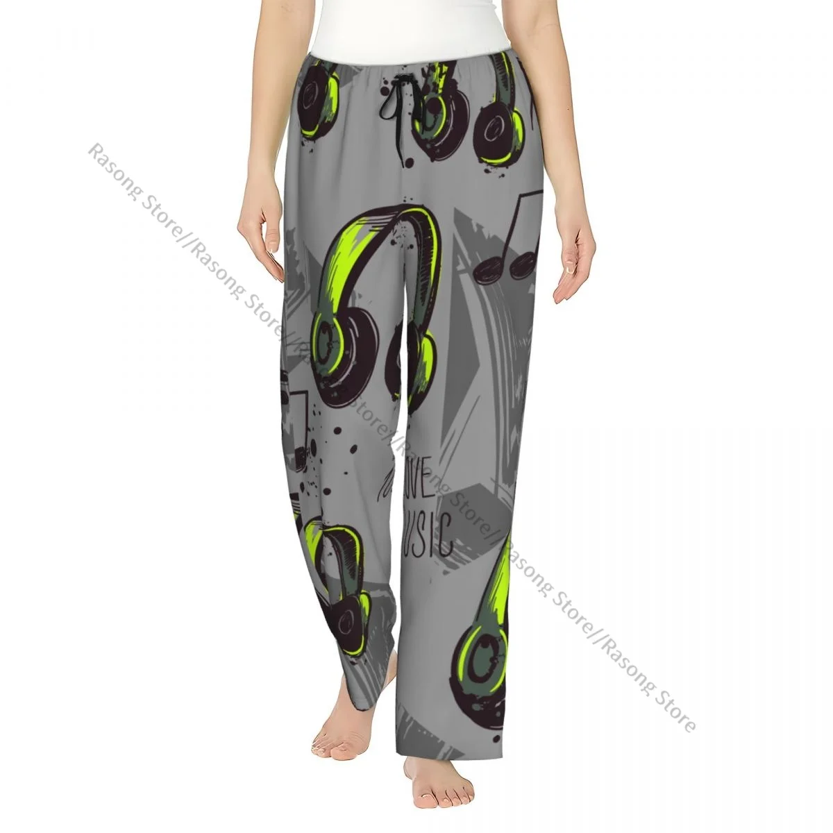 Теплые женские пижамные штаны, наушники с нотами, геометрические треугольники, фланелевые штаны для сна с рисунком меломана, мягкая флисовая одежда для дома
Теплые женские пижамные штаны, наушники с нотами, геометрические треугольники, фланелевые штаны для сна с рисунком меломана, мягкая флисовая одежда для дома
