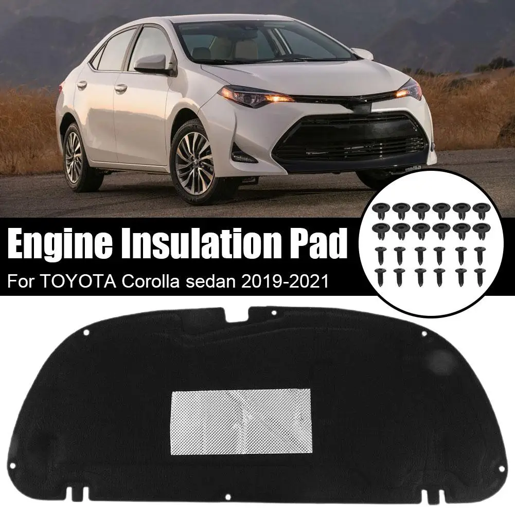 Engine Monolithic Aluminum Sheet Sound Insulation Cotton Fit For Sedan 2019-2020 U6j9
Engine Monolithic Aluminum Sheet Sound Insulation Cotton Fit For Sedan 2019-2020 U6j9