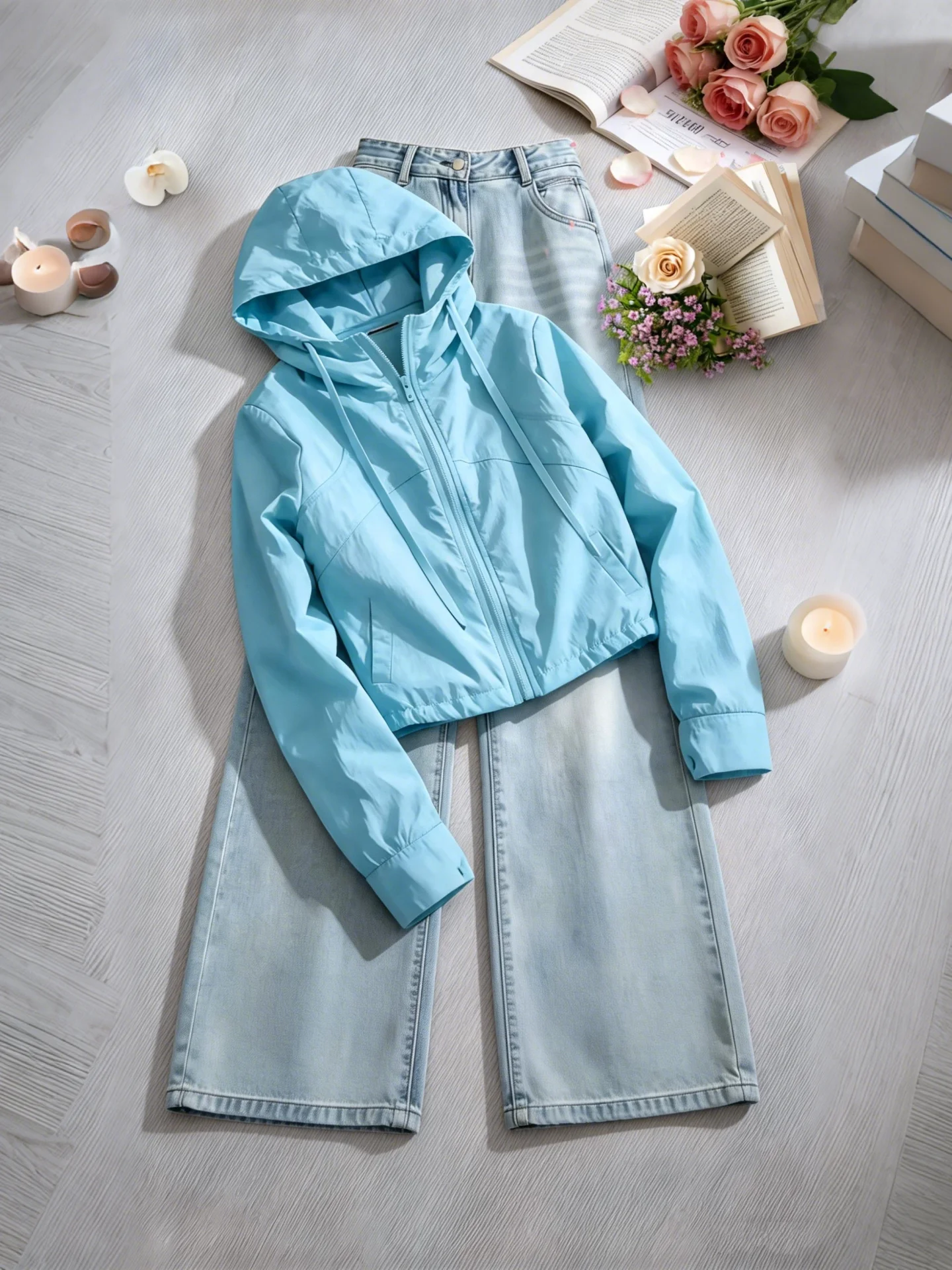 Fashionable Zipper Hooded Women's Summer New Arrival Anti-Uv Clothing Elegant Ageless Design Commute Style Loose Fit Long Sleeve
Fashionable Zipper Hooded Women's Summer New Arrival Anti-Uv Clothing Elegant Ageless Design Commute Style Loose Fit Long Sleeve