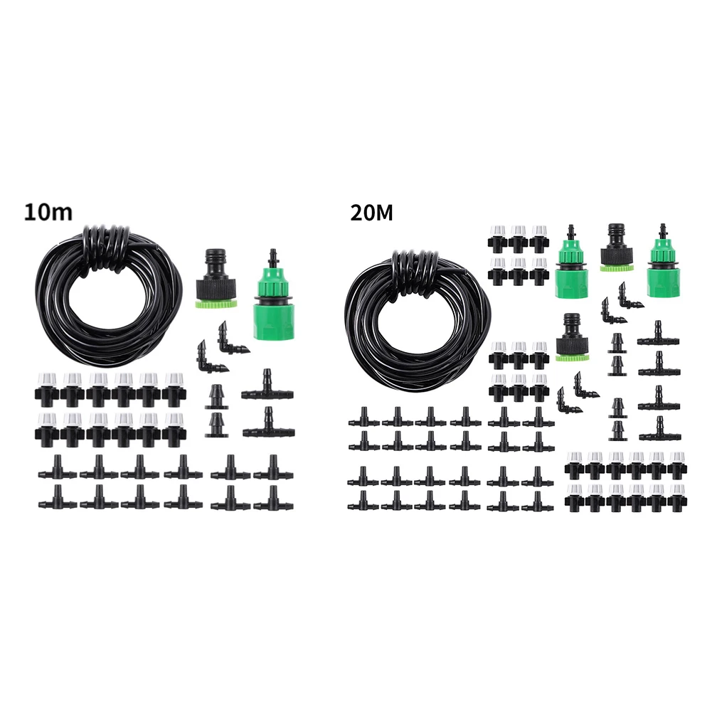 10/20M DIY Irrigation Nozzle Kit Portable Garden Hose Drip Irrigation Kit Water-saving Gardening Tools for Garden Greenhouses
10/20M DIY Irrigation Nozzle Kit Portable Garden Hose Drip Irrigation Kit Water-saving Gardening Tools for Garden Greenhouses