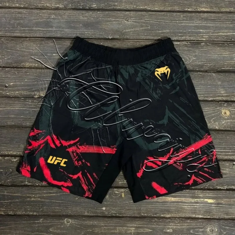 2026NewUFC Boxing Fighting Training Quick Drying Fitness Shorts for Men MMA Enthusiasts Fashion Breathable Fighting Night Shorts
2026NewUFC Boxing Fighting Training Quick Drying Fitness Shorts for Men MMA Enthusiasts Fashion Breathable Fighting Night Shorts