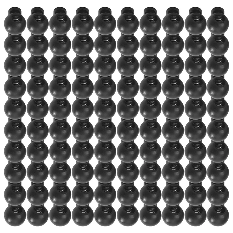 A46T 100 Piece Cord Stopper DIY Black Plastic Connector Cord Lock Stopper Switch Cover
A46T 100 Piece Cord Stopper DIY Black Plastic Connector Cord Lock Stopper Switch Cover