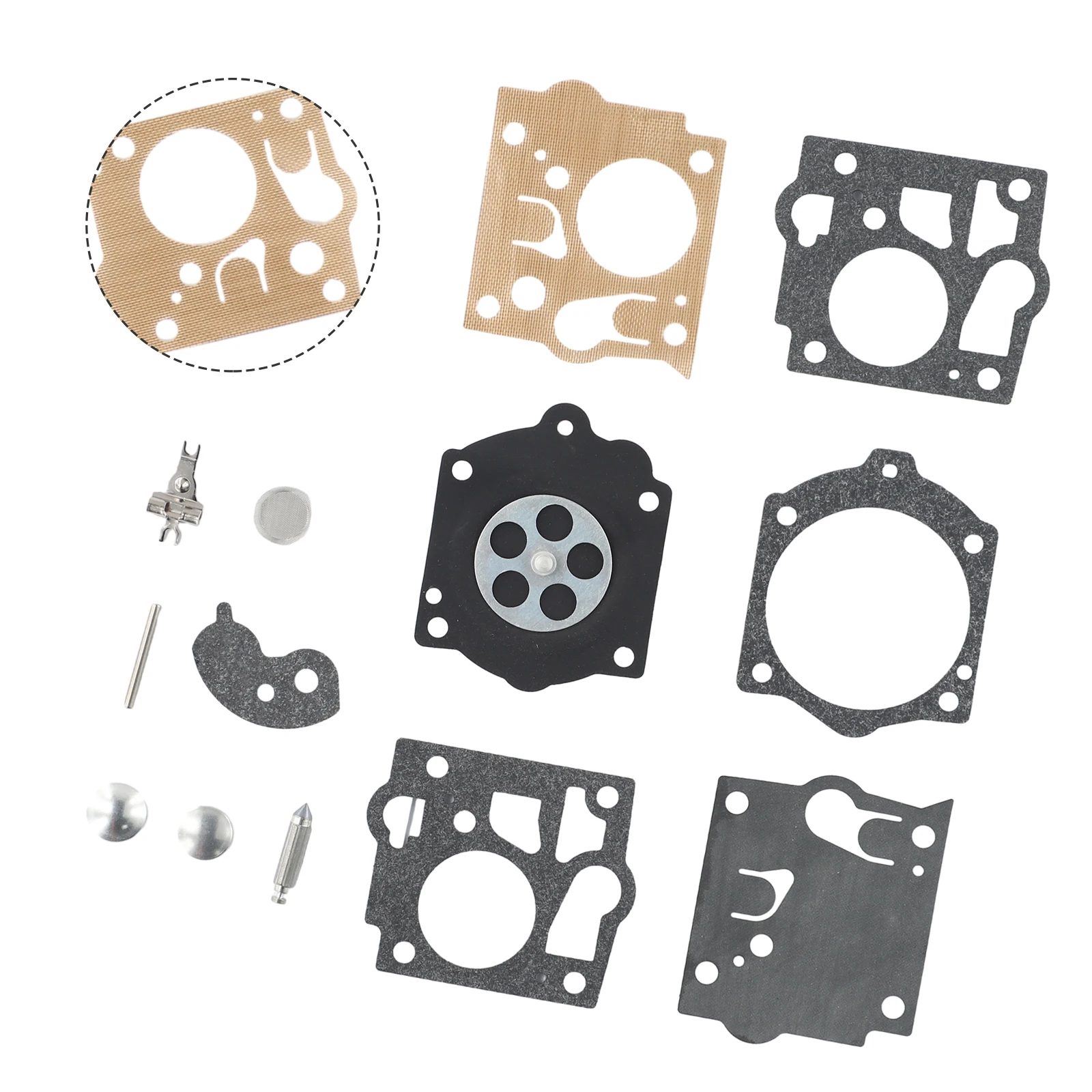 Carburetor Repair Kit For 10 10-10 K10-SDC For McCulloch For PROMAC Garden Lawn Mower Grass Trimmer Power Replace Part Access
Carburetor Repair Kit For 10 10-10 K10-SDC For McCulloch For PROMAC Garden Lawn Mower Grass Trimmer Power Replace Part Access