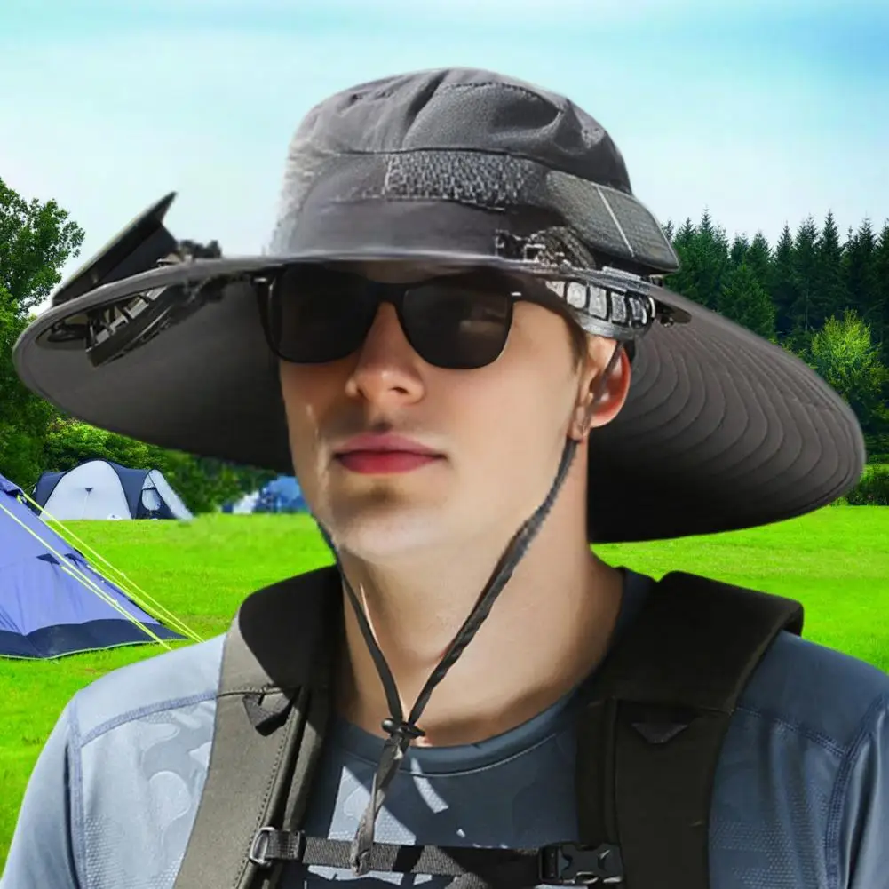 Solar Powered Hat Portable Solar Fan Cap Outdoor Sun Hat with Solar Fan for Hiking Activities Wide Brim Hat
Solar Powered Hat Portable Solar Fan Cap Outdoor Sun Hat with Solar Fan for Hiking Activities Wide Brim Hat