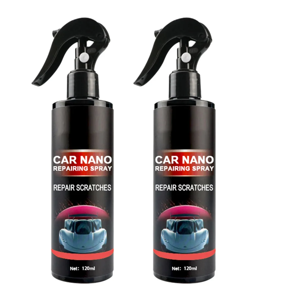 2 Bottles Car Nano Repairing Spray Effective Scratch Remover Polish Restorer Auto Detailing Tool Car Paint Repair Spray 
2 Bottles Car Nano Repairing Spray Effective Scratch Remover Polish Restorer Auto Detailing Tool Car Paint Repair Spray