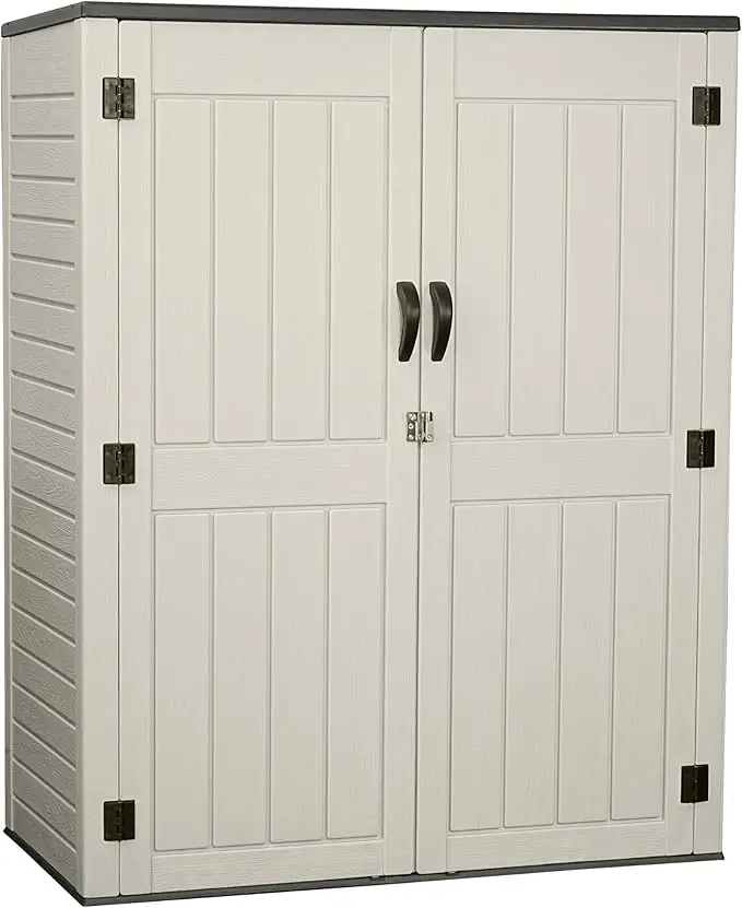 Ertical Resin Storage Shed, 60 Cuft Garden Tool Sheds & Outdoor Storages, Plastic Outdoor Storage Cabinet Waterproof, Sheds
Ertical Resin Storage Shed, 60 Cuft Garden Tool Sheds & Outdoor Storages, Plastic Outdoor Storage Cabinet Waterproof, Sheds