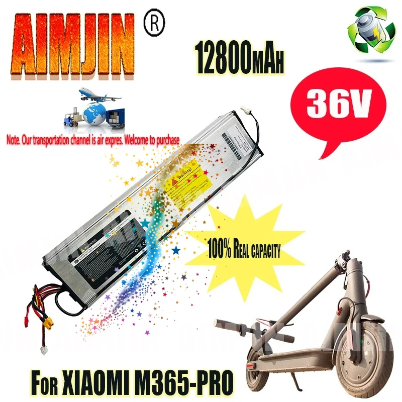 12800mAh 100% Original 36V For Xiaomi M365 Pro Scooter Special Battery Pack High Capacity Li-ion Battery
12800mAh 100% Original 36V For Xiaomi M365 Pro Scooter Special Battery Pack High Capacity Li-ion Battery