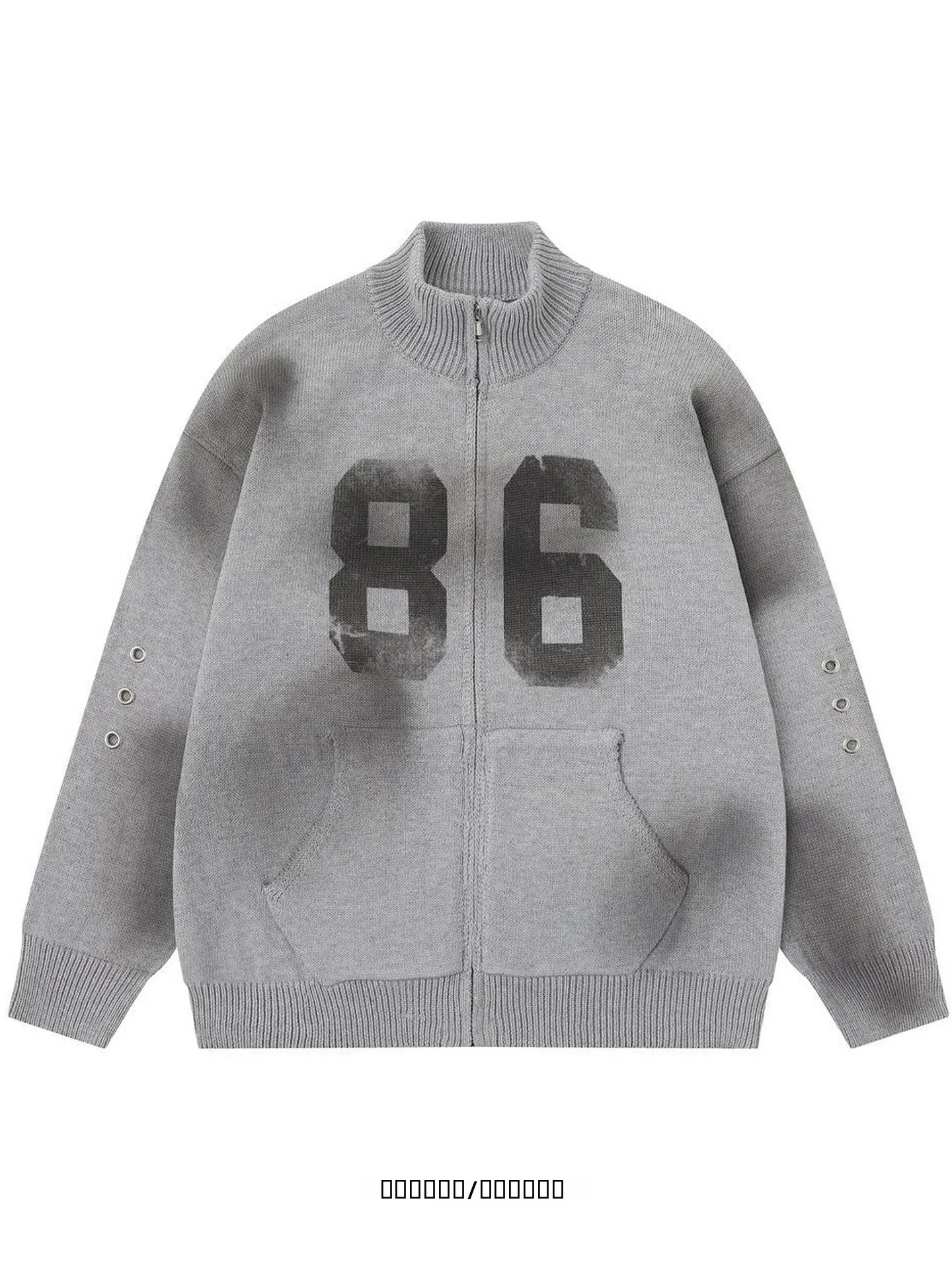 Свитер свободного кроя на молнии для пар, вязаный, с цифровым принтом, повседневный, осенний, из полиэстера, с длинными рукавами
Свитер свободного кроя на молнии для пар, вязаный, с цифровым принтом, повседневный, осенний, из полиэстера, с длинными рукавами