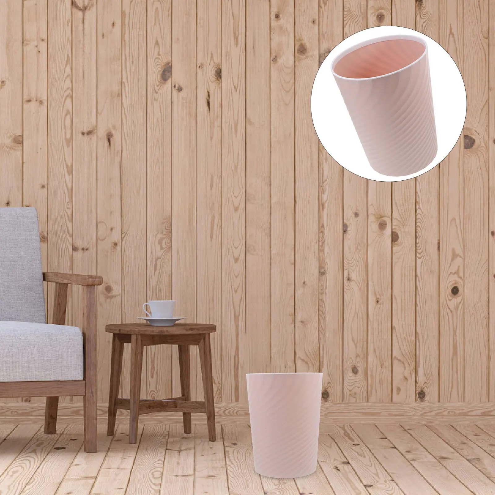 Practical Portable Waste Paper Basket Large Opening for Bedroom Bathroom Kitchen Office Trash Bin Garbage Can
Practical Portable Waste Paper Basket Large Opening for Bedroom Bathroom Kitchen Office Trash Bin Garbage Can