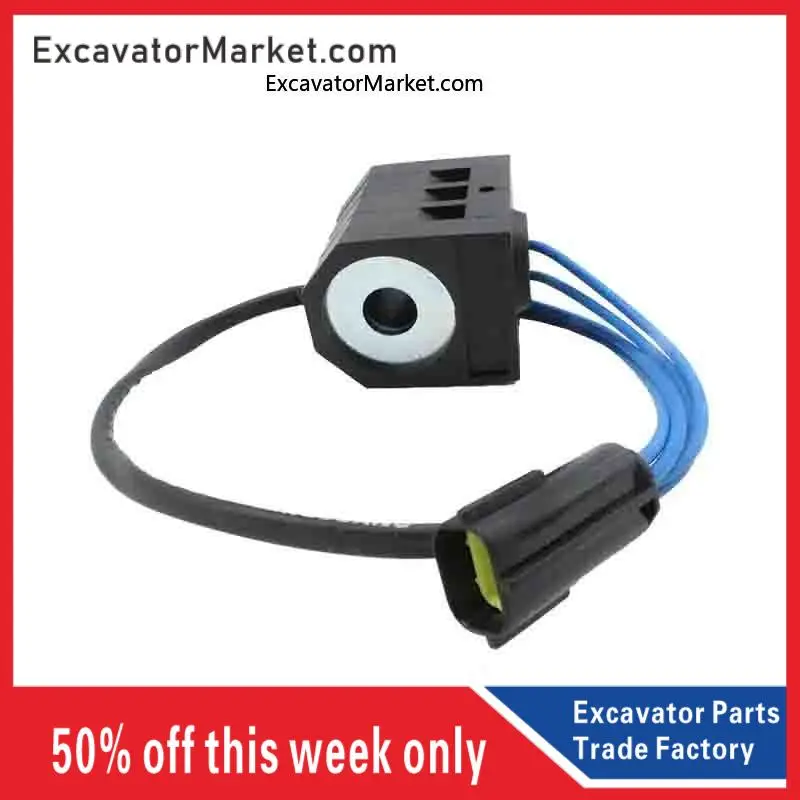 For excavator For DAEWOO DOOSAN Pilot Solenoid Valve Coil Excavator DH150-7/220-5
For excavator For DAEWOO DOOSAN Pilot Solenoid Valve Coil Excavator DH150-7/220-5