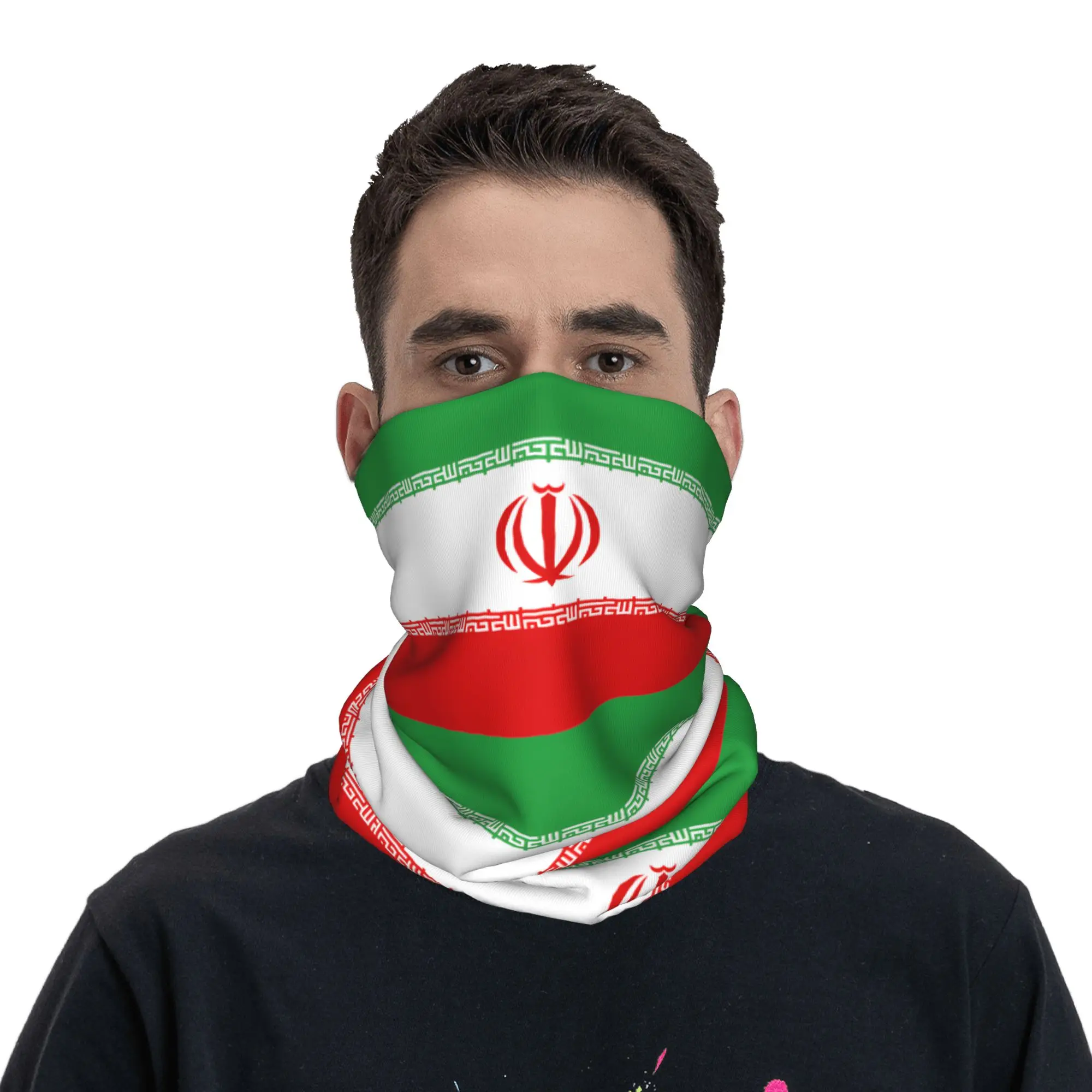 Custom Iran Flag Bandana Neck Gaiter for Hiking Cycling Women Men Wrap Scarf Iran Iranian Headband Warmer
Custom Iran Flag Bandana Neck Gaiter for Hiking Cycling Women Men Wrap Scarf Iran Iranian Headband Warmer
