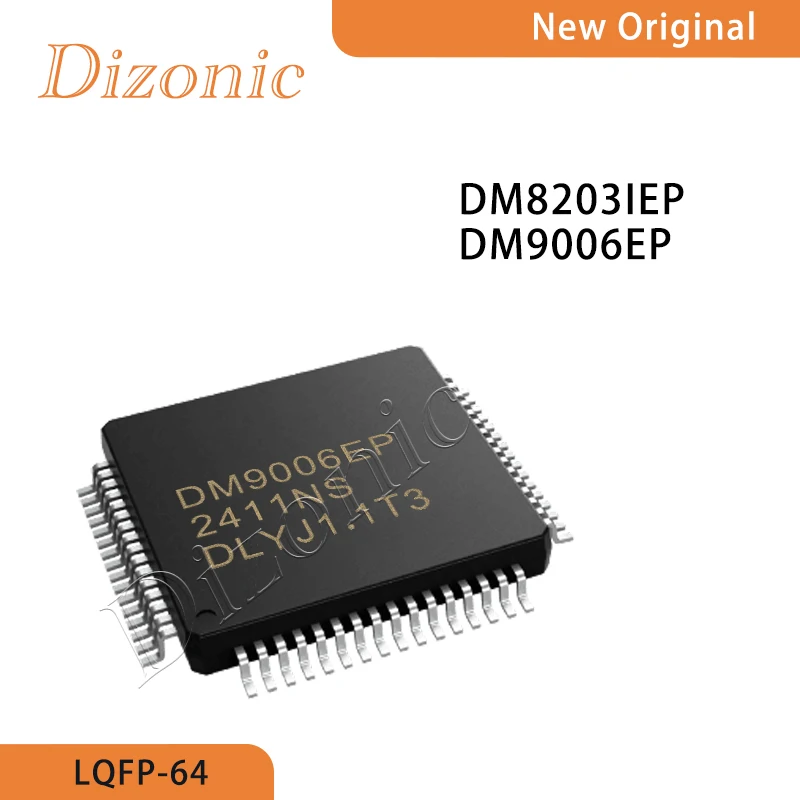 DM8203IEP DM9006EP Ethernet controller LQFP-64
DM8203IEP DM9006EP Ethernet controller LQFP-64