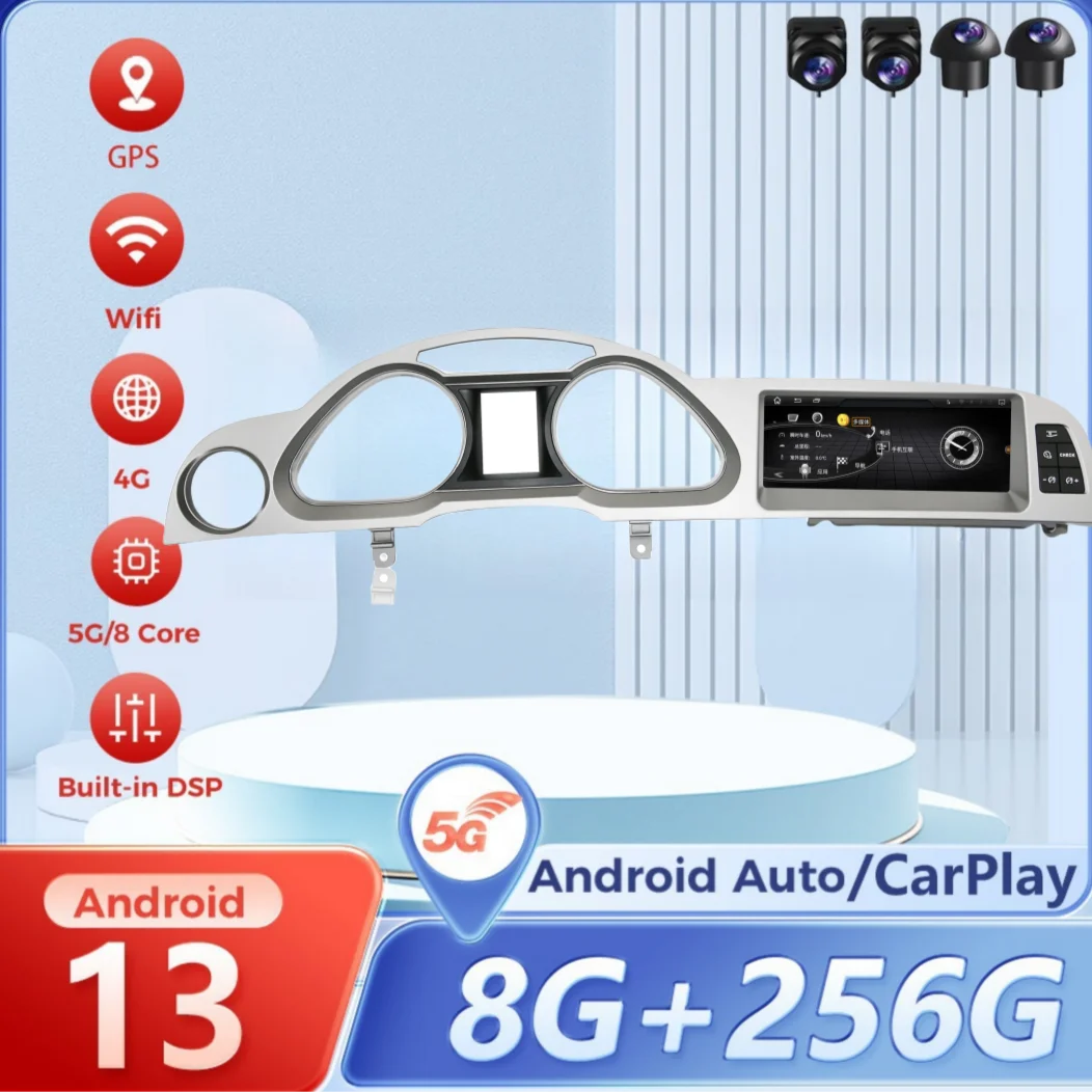 Car Radio 8.8" Carplay Android 13 For Audi A6L 2005-2012 Android Auto CarPlay Stereo Multimedia Player Head Unit GPS Navigation
Car Radio 8.8" Carplay Android 13 For Audi A6L 2005-2012 Android Auto CarPlay Stereo Multimedia Player Head Unit GPS Navigation