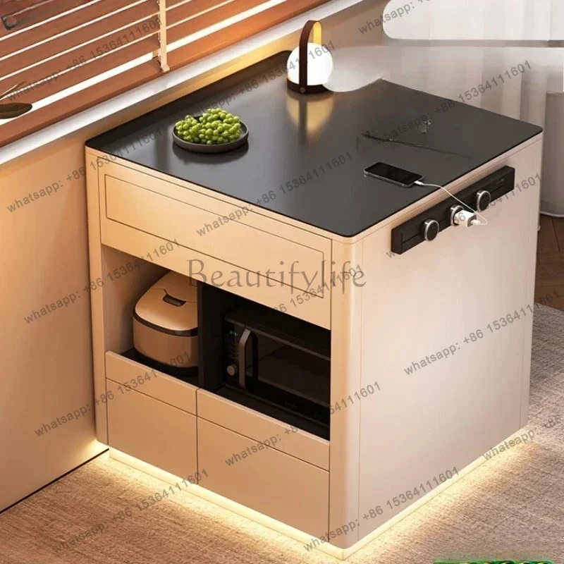 D14Island Cabinet with Sintered Stone, Movable Household Open-Style Center Island Cabinet
D14Island Cabinet with Sintered Stone, Movable Household Open-Style Center Island Cabinet