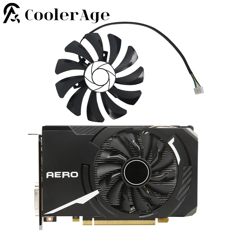 For MSI/Inno3D RX460 P106 960 GTX 1060 AERO ITX 3G 6G OC 85MM HA9010H12F-Z Graphics Card Replacement Cooling Fan
For MSI/Inno3D RX460 P106 960 GTX 1060 AERO ITX 3G 6G OC 85MM HA9010H12F-Z Graphics Card Replacement Cooling Fan