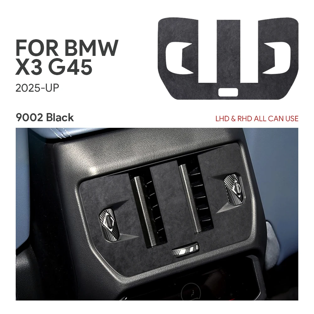 Для BMW X3 G45 2025 + задняя панель вентиляционного отверстия для кондиционера, украшение рамки, ультратонкая итальянская замшевая наклейка, накладка, аксессуар
Для BMW X3 G45 2025 + задняя панель вентиляционного отверстия для кондиционера, украшение рамки, ультратонкая итальянская замшевая наклейка, накладка, аксессуар