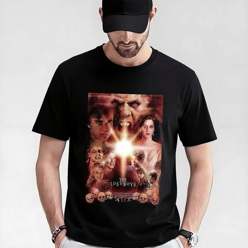 Look at your reflection Horror Movie The Lost Boys Scary Vampire Gift T-shirts Santa Carla Boys Graphic Clothes All size Tops
Look at your reflection Horror Movie The Lost Boys Scary Vampire Gift T-shirts Santa Carla Boys Graphic Clothes All size Tops
