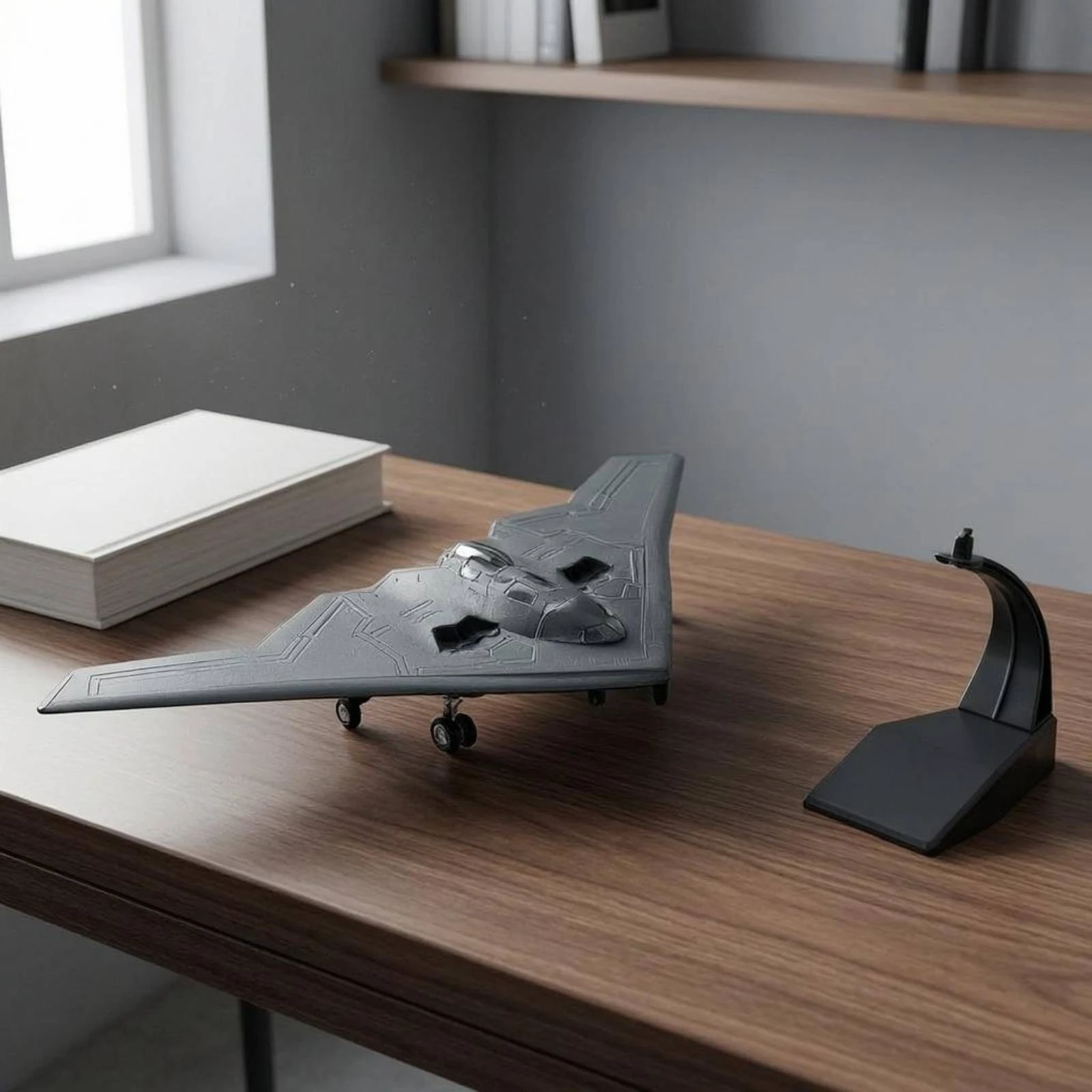 Flying Aerofoil Aircraft Aircraft Model Retractable Landing Gear Low-Observable Aircraft Display Model 1:200 Scale Diecast
Flying Aerofoil Aircraft Aircraft Model Retractable Landing Gear Low-Observable Aircraft Display Model 1:200 Scale Diecast