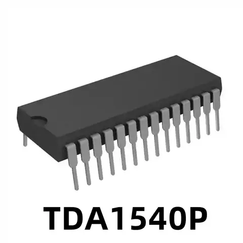 1 pz originale TDA1540P TDA1540 DIP-28 14 Bit DAC uscita seriale decodifica Audio Chip IC In magazzino
