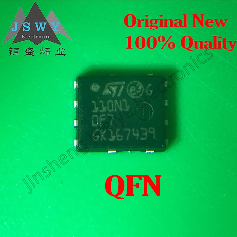 5PCS STL110N10F7 110N10 Chip SMD DFN5X6 N-CH 107A 100V STL110N10 100% Brand New Free Product
5PCS STL110N10F7 110N10 Chip SMD DFN5X6 N-CH 107A 100V STL110N10 100% Brand New Free Product