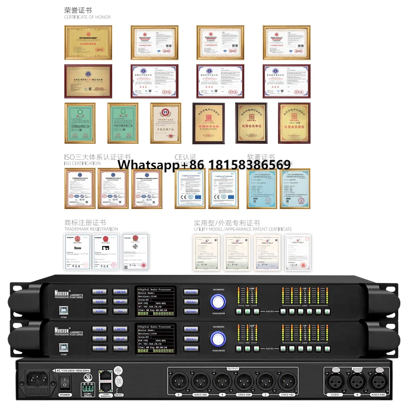 Speaker Management System Digital Audio Processor 3 in 6 Out Audio Equalizer Bass Sound Processor Audio
Speaker Management System Digital Audio Processor 3 in 6 Out Audio Equalizer Bass Sound Processor Audio