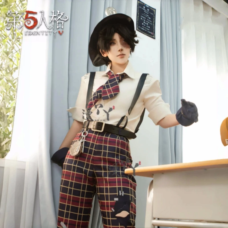 Prospector Cosplay Identity V Costume Men Fashion Outfit Hat Norton Campbell Role Play Clothing Comic-con Halloween Party Suit
Prospector Cosplay Identity V Costume Men Fashion Outfit Hat Norton Campbell Role Play Clothing Comic-con Halloween Party Suit