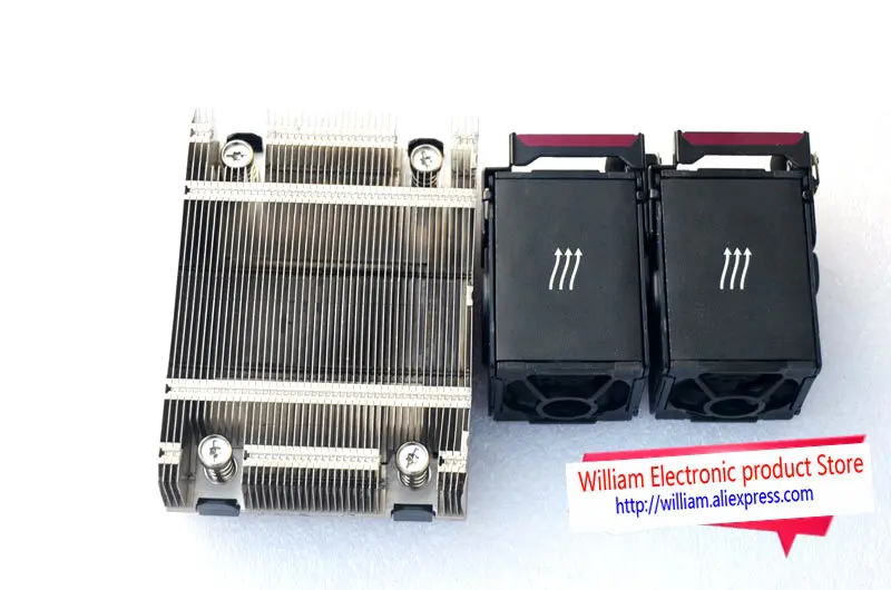 Original for DL360P G8 732136-001 Computer server heatsink cooling fan (1 heat sink and 2 fans)
Original for DL360P G8 732136-001 Computer server heatsink cooling fan (1 heat sink and 2 fans)