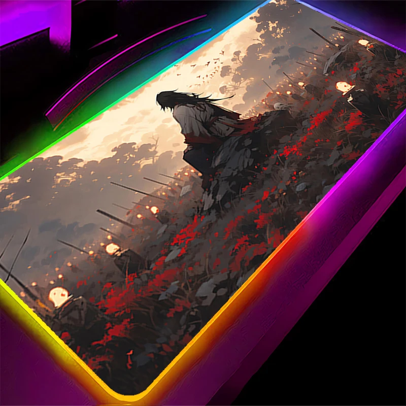 RGB LED Mouse Pad Rubber Cool Mousepad Pattern Game Pad PC Accessories Desk Mat Non Slip Table Mat Office Samurai Keyboard Pad
RGB LED Mouse Pad Rubber Cool Mousepad Pattern Game Pad PC Accessories Desk Mat Non Slip Table Mat Office Samurai Keyboard Pad