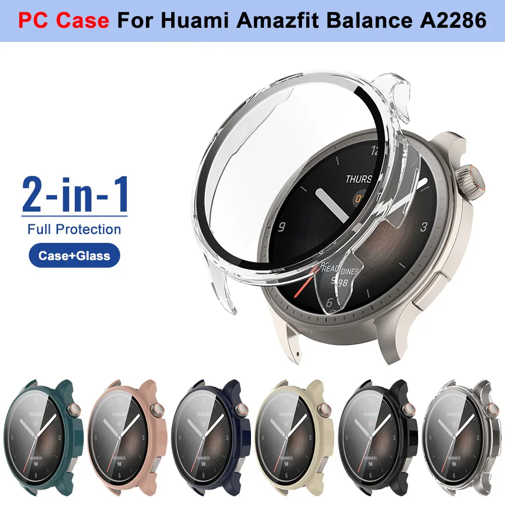 For Huami Amazfit Balance Tempered + PC Protective Case For Amazfit Balance Tempered Glass Full Screen Protector Bumper Cover
For Huami Amazfit Balance Tempered + PC Protective Case For Amazfit Balance Tempered Glass Full Screen Protector Bumper Cover