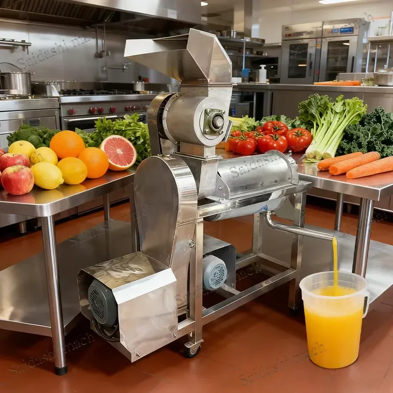 Industrial Fruit Spiral Juice Extractor Machine Commercial Fruit Juice Making Machine Cold Press Juicer
Industrial Fruit Spiral Juice Extractor Machine Commercial Fruit Juice Making Machine Cold Press Juicer