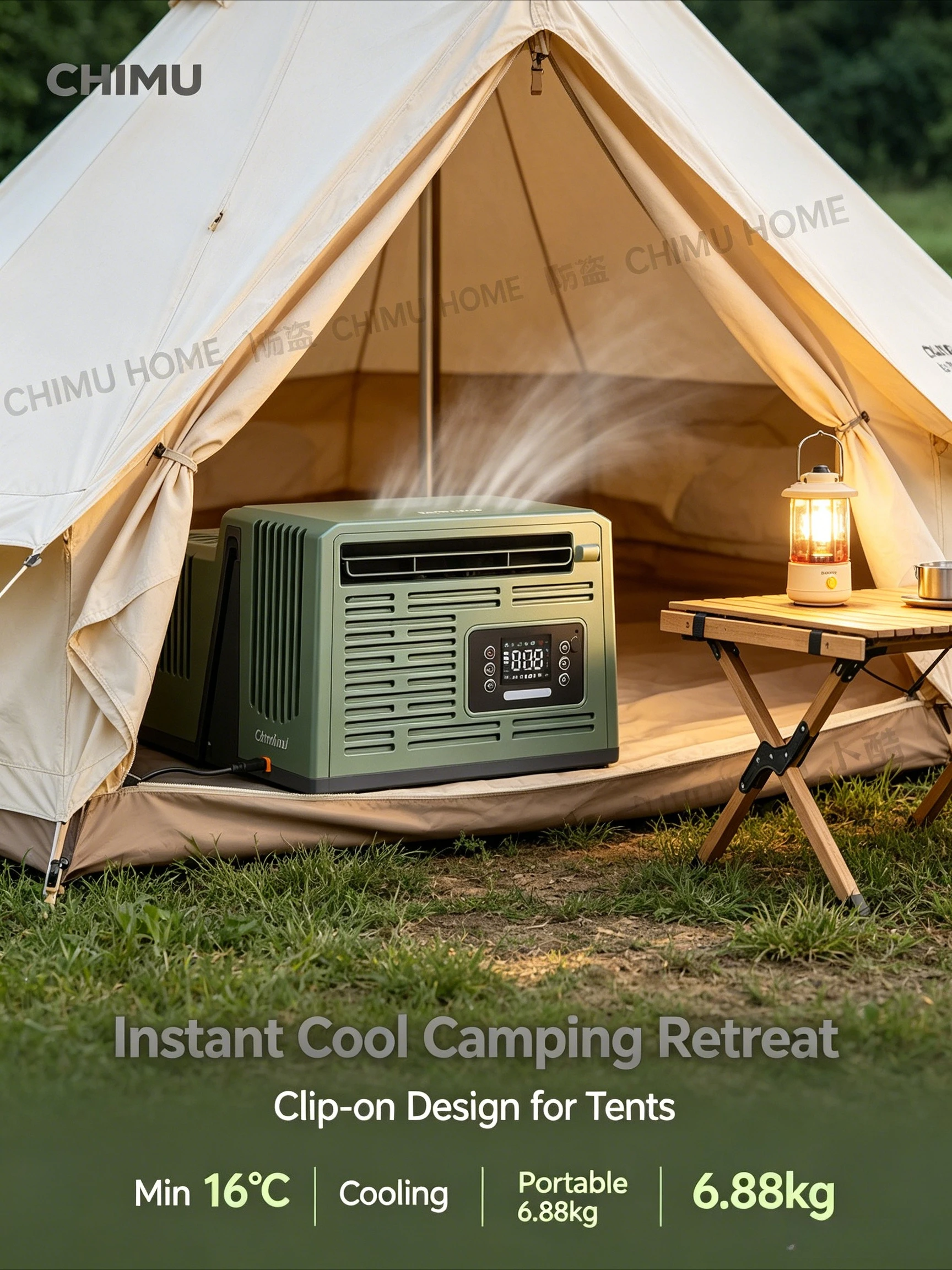 【CHIMU HOME】 for Outdoor RV Truck Camping Portable DC 12V 24V Air Conditioner Japanese Tech Inverter Cooling System
【CHIMU HOME】 for Outdoor RV Truck Camping Portable DC 12V 24V Air Conditioner Japanese Tech Inverter Cooling System