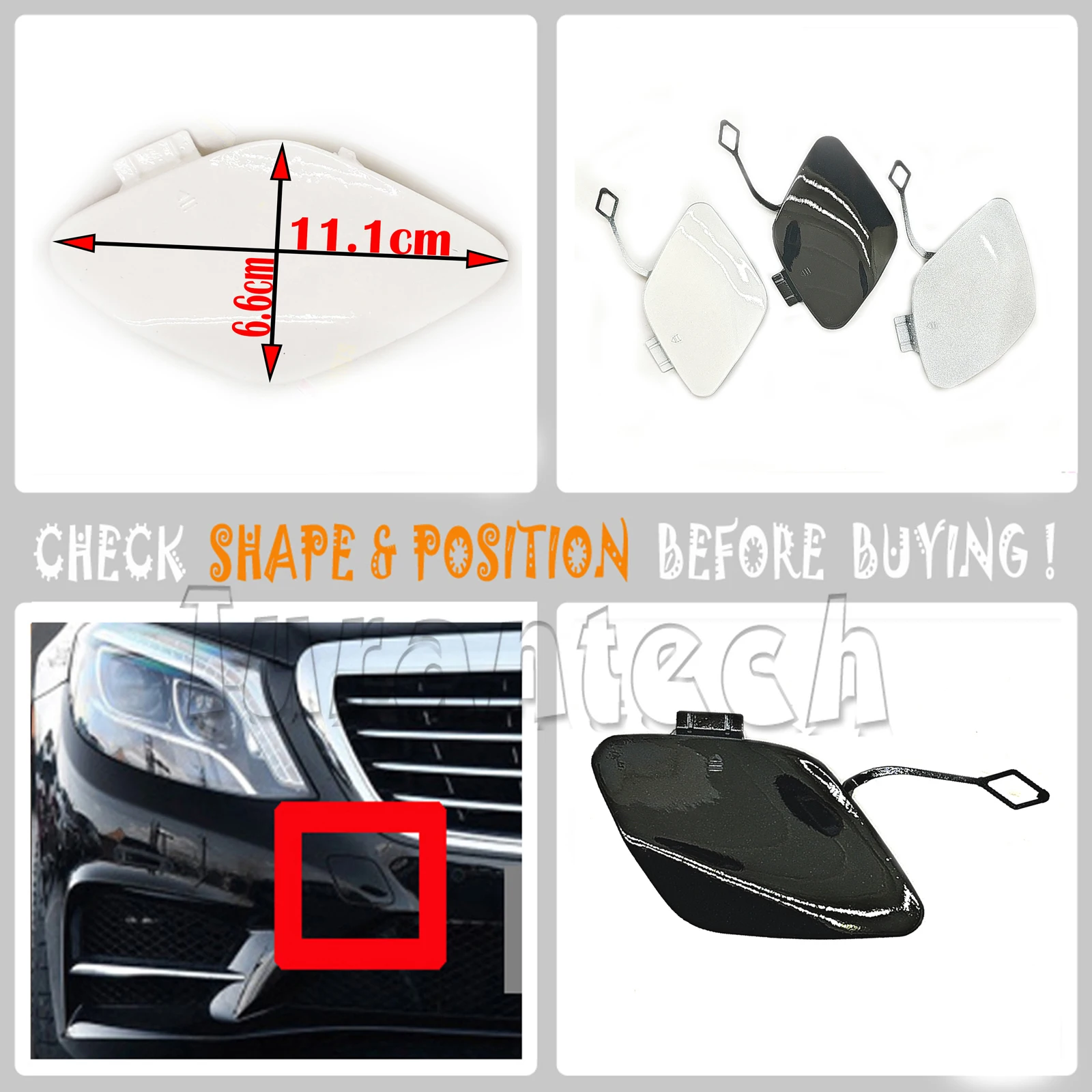 For 14-17 Mercedes S W222 Sport AMG Line 300 350 400 450 500 600 63 Front Tow Cover 2228850023
For 14-17 Mercedes S W222 Sport AMG Line 300 350 400 450 500 600 63 Front Tow Cover 2228850023