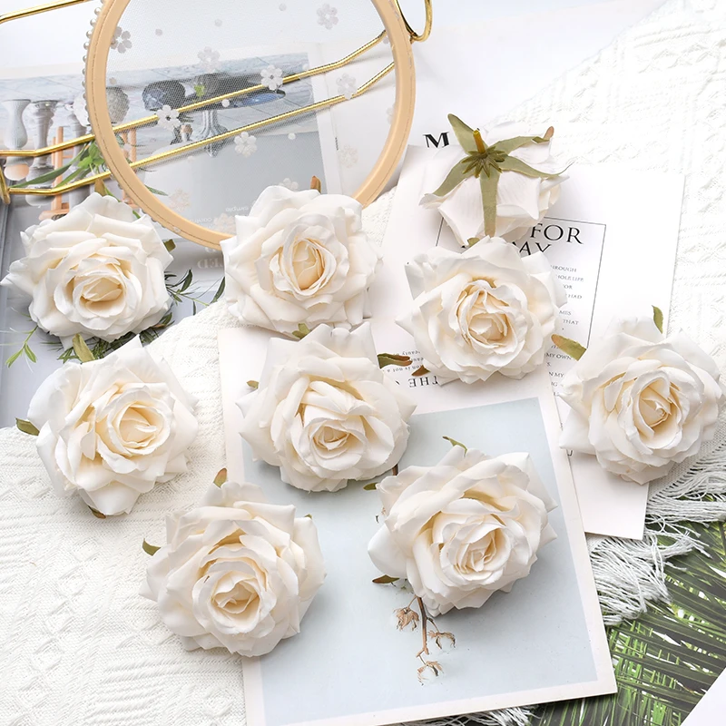 100 шт./7 см Искусственные белые розы из шелка для свадебного декора, DIY, венков, подарочных коробок, скрапбукинга, поделок, искусственные цветы
100 шт./7 см Искусственные белые розы из шелка для свадебного декора, DIY, венков, подарочных коробок, скрапбукинга, поделок, искусственные цветы