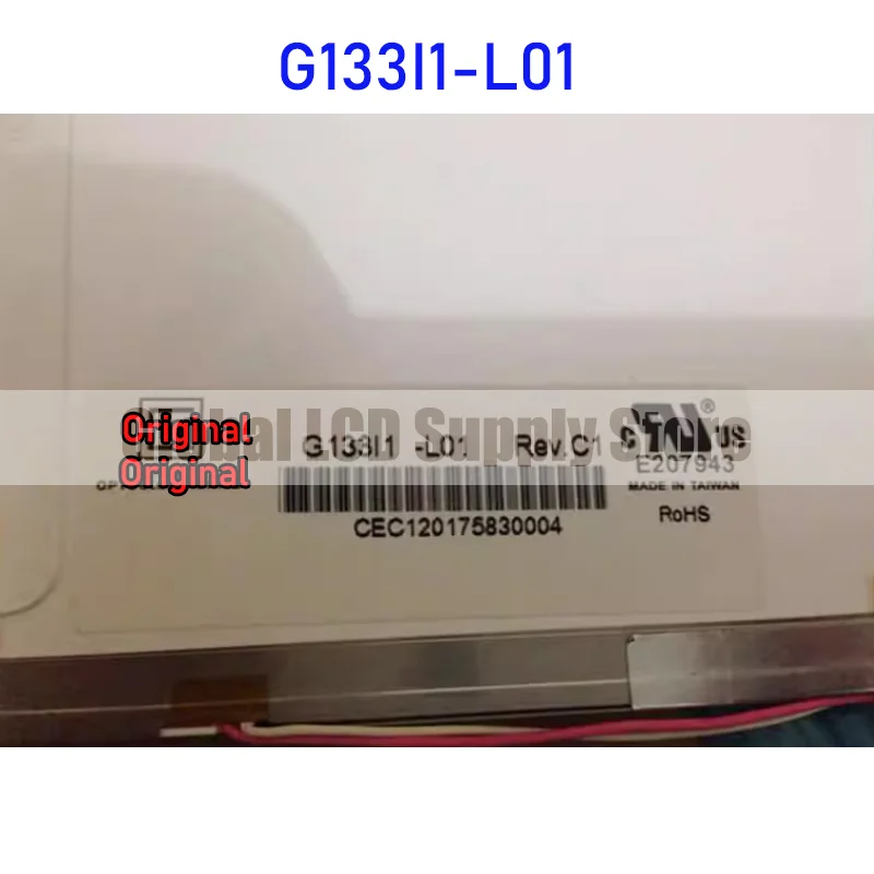 G133I1-L01 13.3 Inch Original LCD Display Screen Panel for CMO Brand New and Fast Shipping 100% Tested
G133I1-L01 13.3 Inch Original LCD Display Screen Panel for CMO Brand New and Fast Shipping 100% Tested