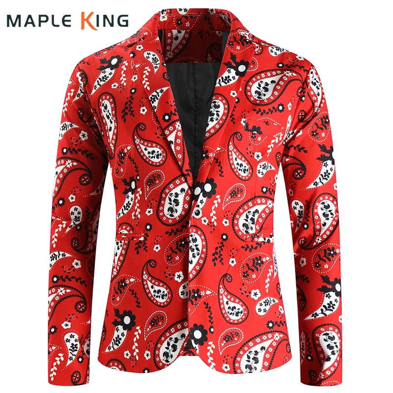 Man Blazers High Quality 2025 Vestones Para Hombre Paisley Floral Print Party Elegant Banquet Stage Mens Suits Jackets Coats 4XL
Man Blazers High Quality 2025 Vestones Para Hombre Paisley Floral Print Party Elegant Banquet Stage Mens Suits Jackets Coats 4XL
