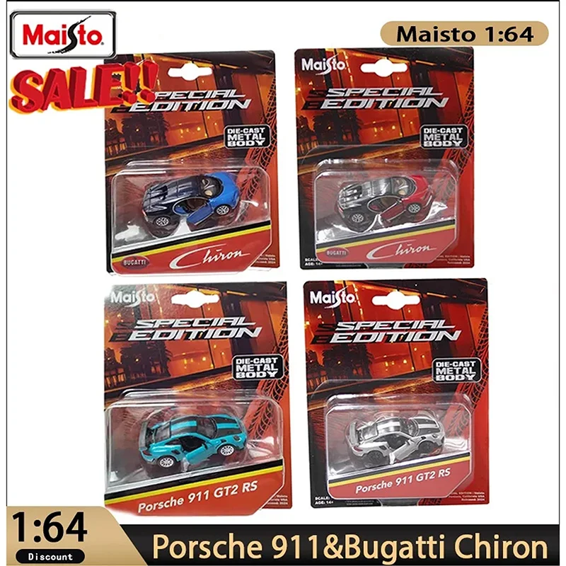New In Stock Maisto 1:64 Ferrari SF90 SP1 Porsche 911 GT2 RS Bugatti Chiron Supercar Alloy Miniature Die-Casting Model Custom To
New In Stock Maisto 1:64 Ferrari SF90 SP1 Porsche 911 GT2 RS Bugatti Chiron Supercar Alloy Miniature Die-Casting Model Custom To
