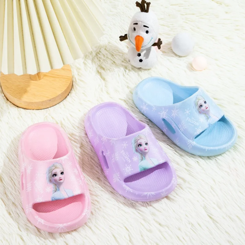 Children's Cartoon Slippers For Girls Princess Elsa Sweet And Cute EVA Lightweight Anti Slip Thick Sole Frozen Elsa
Children's Cartoon Slippers For Girls Princess Elsa Sweet And Cute EVA Lightweight Anti Slip Thick Sole Frozen Elsa