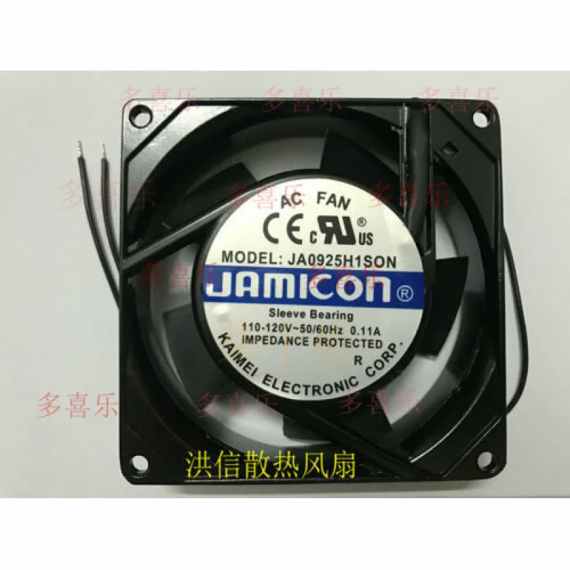 ZMZM 1 PCS for JAMICON Fan JA0925H1S0N AC110-120V 0.11A 9025 9CM 2 Wire
ZMZM 1 PCS for JAMICON Fan JA0925H1S0N AC110-120V 0.11A 9025 9CM 2 Wire