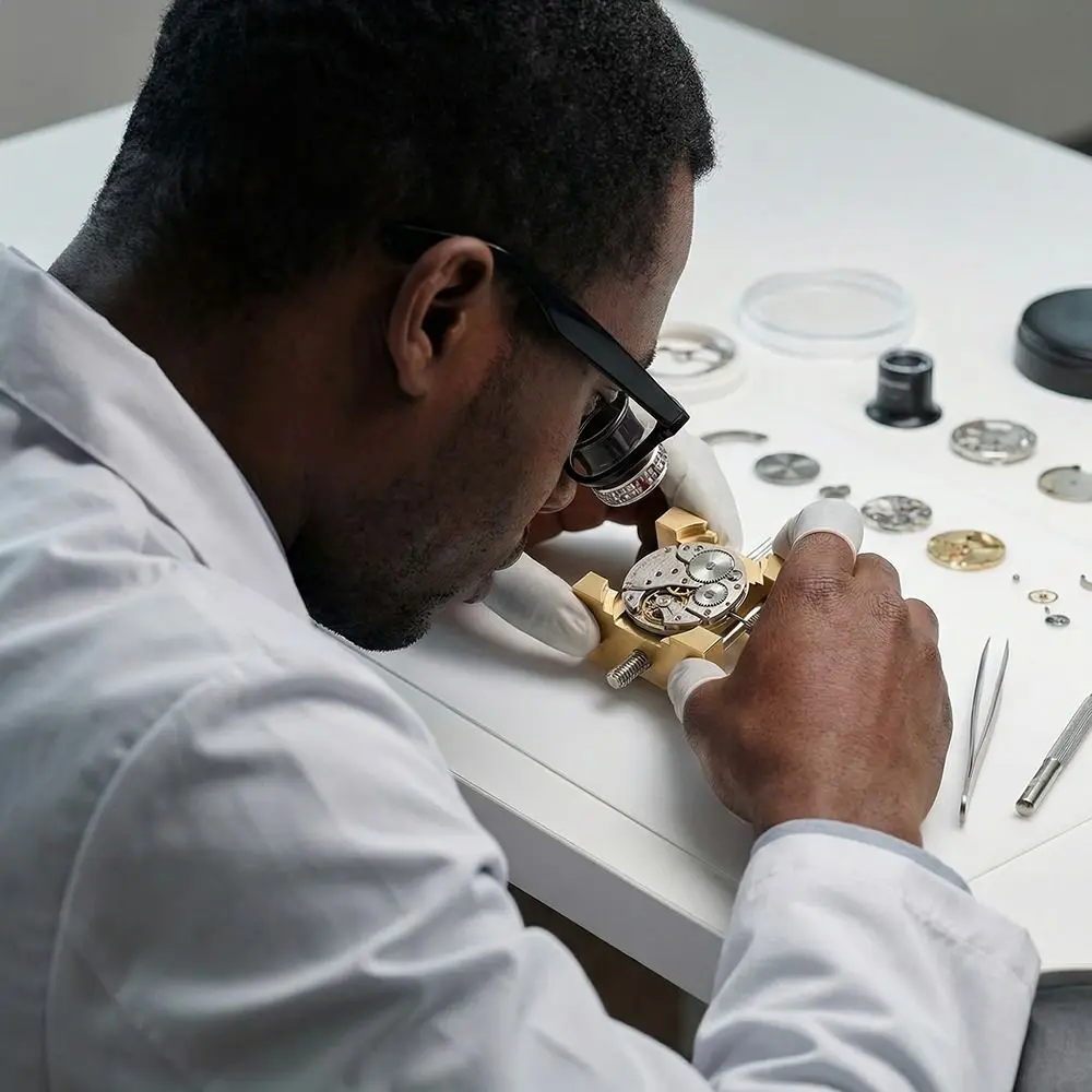 Multi-functional Watch Movement Holder Fixed Base Universal Watch Repair Tools Brass Material Repair Tool Watches Case Clamp
Multi-functional Watch Movement Holder Fixed Base Universal Watch Repair Tools Brass Material Repair Tool Watches Case Clamp