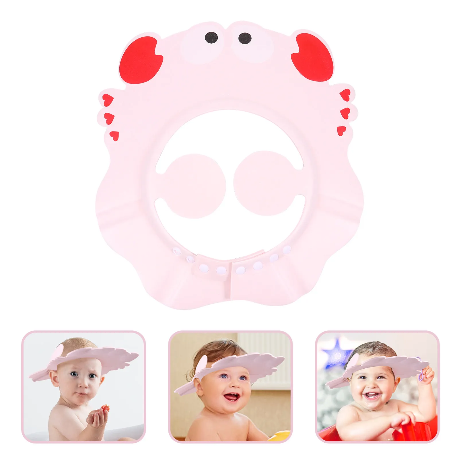 Adjustable Baby Shampoo Hat Eva Bath Visor for Toddlers Blocks Water from Eyes Ears Mouth during Hair Washing Shower Bathing
Adjustable Baby Shampoo Hat Eva Bath Visor for Toddlers Blocks Water from Eyes Ears Mouth during Hair Washing Shower Bathing