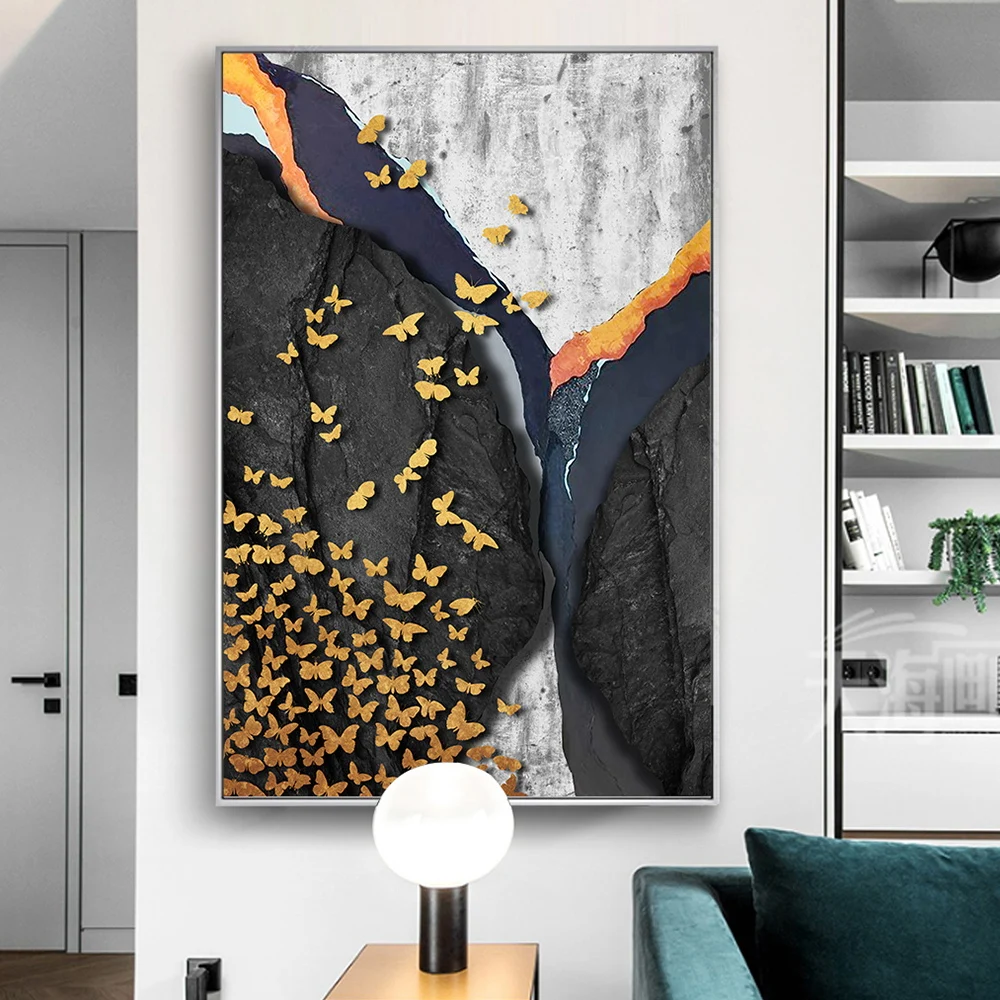 Abstract Black Butterfly Canvas Poster Picture Wall, Modern Living Room, Dining Room, Office Interior Home Decoration Painting
Abstract Black Butterfly Canvas Poster Picture Wall, Modern Living Room, Dining Room, Office Interior Home Decoration Painting