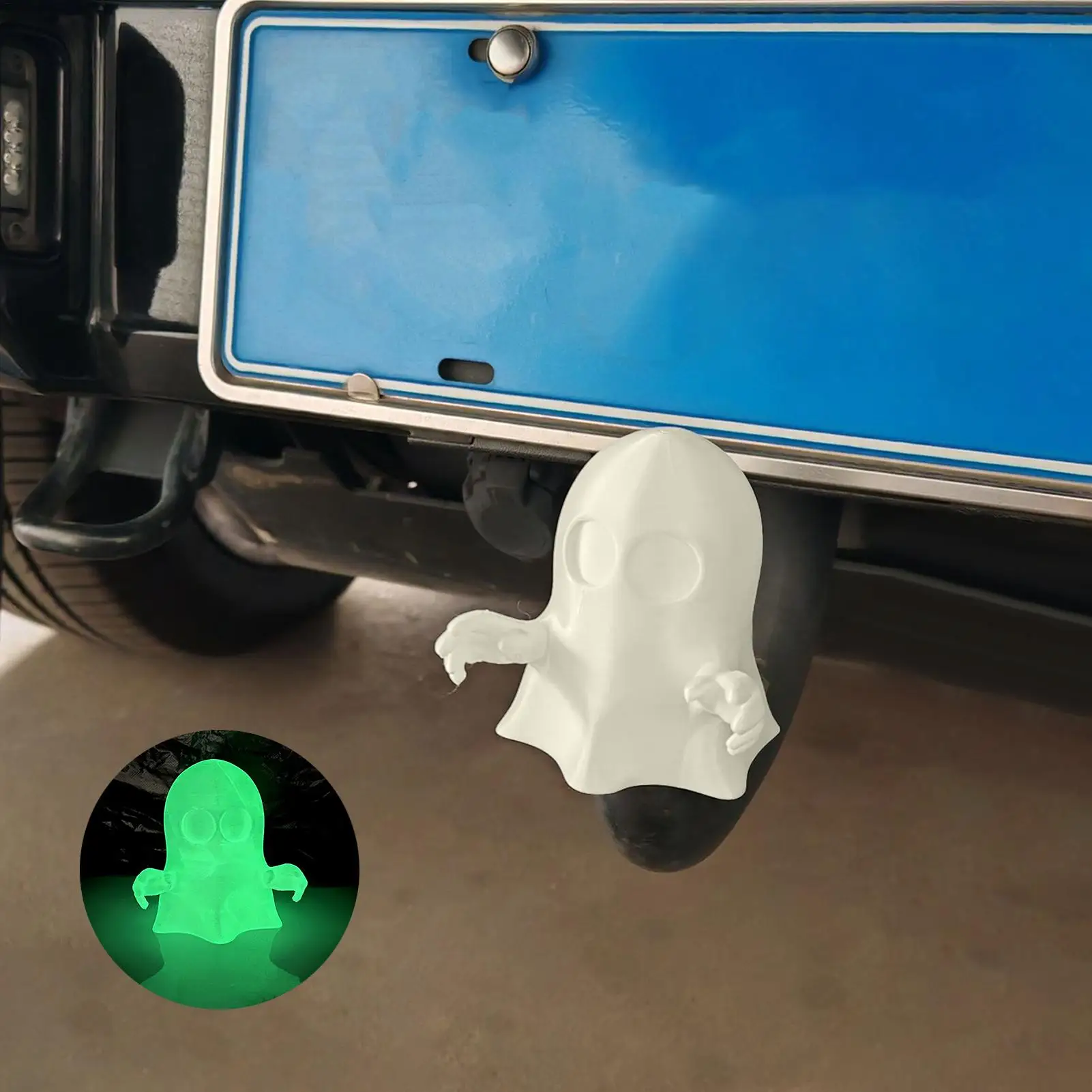 1PC Funny Glow in the Dark Ghost Cover Cap Universal Trailer Hitch cover,Car Accessories for Towball Protection Decoration
1PC Funny Glow in the Dark Ghost Cover Cap Universal Trailer Hitch cover,Car Accessories for Towball Protection Decoration