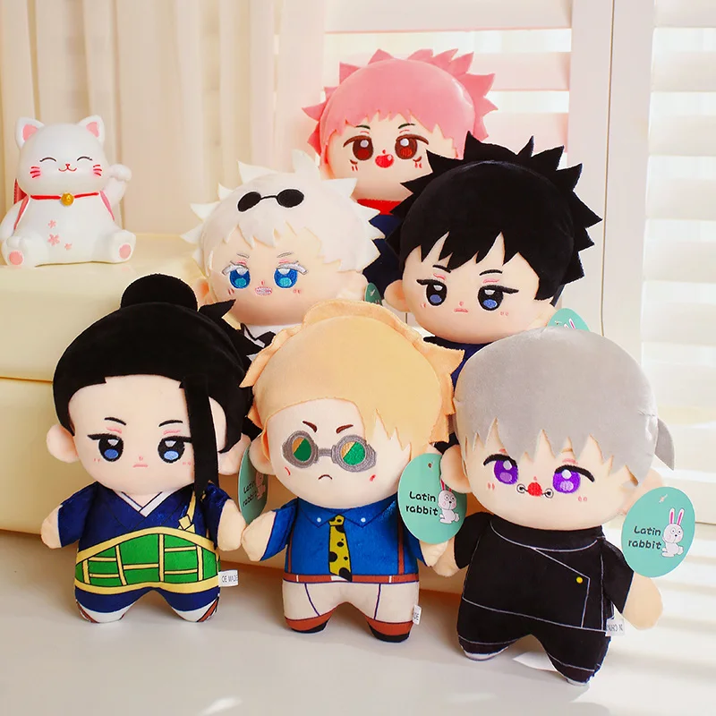 25CM Cartoon Film Jujutsu Kaisen Plush Toys Gojo Satoru Geto Suguru Nanami Kento Fushiguro Megumi Itadori Yuji Stuffed Toys Gift
25CM Cartoon Film Jujutsu Kaisen Plush Toys Gojo Satoru Geto Suguru Nanami Kento Fushiguro Megumi Itadori Yuji Stuffed Toys Gift